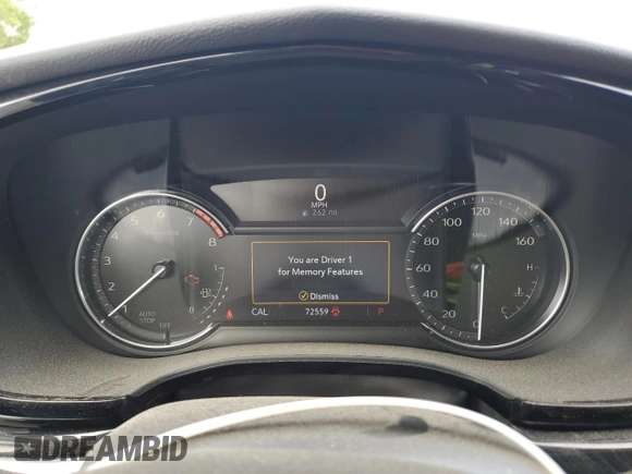 2022 Cadillac XT6 Premium Luxury with VIN 1GYKPCRS8NZ104419, listed as a Copart auction lot 53070035 with 72,559 mi miles and Salvage title. Bid and sale history available at DreamBid. Image 9.