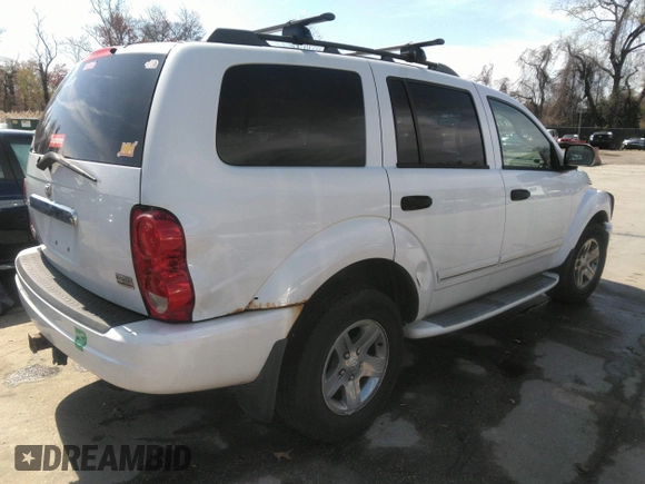 2005 Dodge Durango Limited with VIN 1D4HB58D75F545587, listed as a IAAI auction lot 36245871 with 208,881 mi miles and . Bid and sale history available at DreamBid. Image 4.