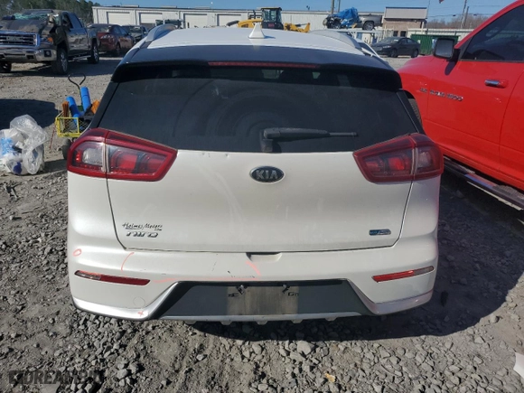 2019 Kia Niro LX with VIN KNDCB3LC1K5292407, listed as a Copart auction lot 46898235 with 150,613 mi miles and Salvage Title. Bid and sale history available at carsss.com. Image 6.