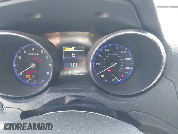 2016 Subaru Outback Premium with VIN 4S4BSAEC5G3221349, listed as a IAAI auction lot 42550233 with 119,762 mi miles and . Bid and sale history available at DreamBid. Image 7.