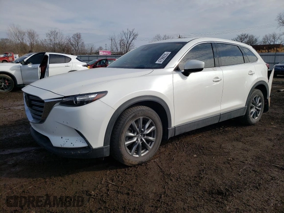 2020 Mazda CX-9 Touring with VIN JM3TCACY2L0407342, listed as a Copart auction lot 47590235 with 59,667 mi miles and Salvage title. Bid and sale history available at DreamBid. Image 1.