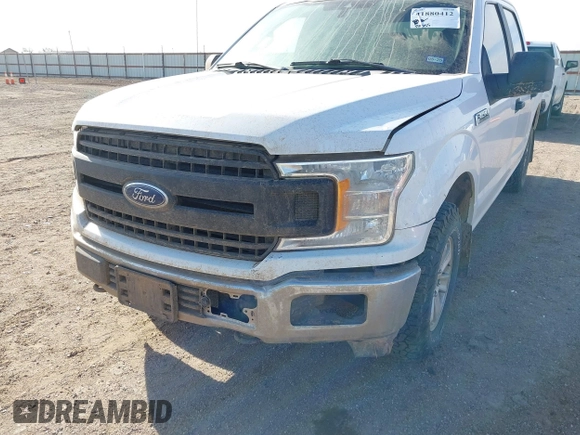 2019 Ford F-150 XL with VIN 1FTEW1E52KKC94894, listed as a IAAI auction lot 41880412 with 133,355 mi miles. Bid and sale history available at carsss.com. Image 6.