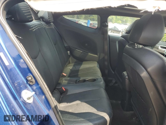 2016 Hyundai Veloster Turbo with VIN KMHTC6AE3GU278777, listed as a Copart auction lot 64387313 with 95,982 mi miles and Salvage Title. Bid and sale history available at carsss.com. Image 10.