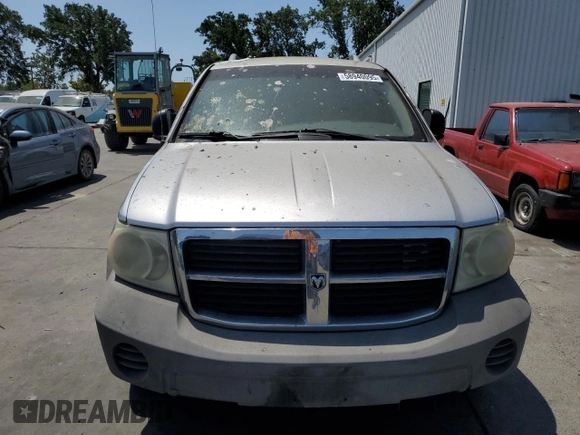 2007 Dodge Durango SXT with VIN 1D8HD38P07F556960, listed as a Copart auction lot 58940095 with 163,180 mi miles and Salvage title. Bid and sale history available at DreamBid. Image 5.