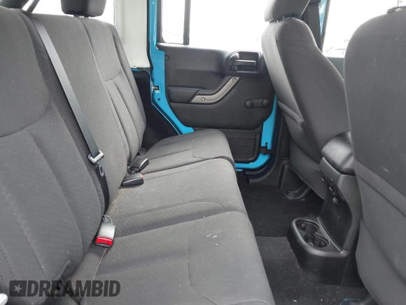 2018 Jeep Wrangler Unlimited Sport with VIN 1C4BJWDG8JL909376, listed as a IAAI auction lot 41632019 with 40,968 mi miles and . Bid and sale history available at DreamBid. Image 8.