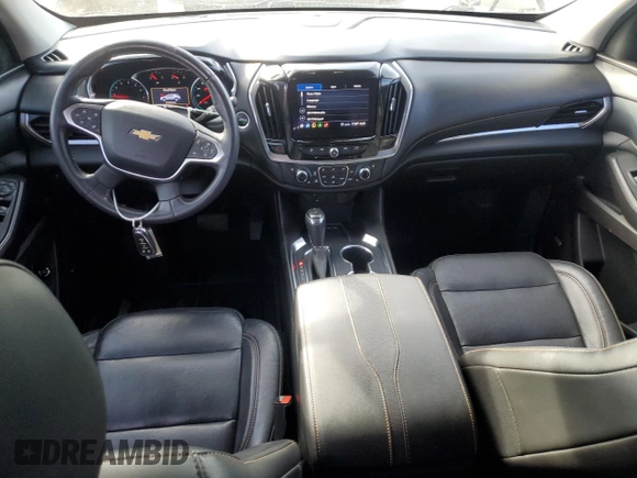 2020 Chevrolet Traverse Premier with VIN 1GNEVKKW9LJ120874, listed as a Copart auction lot 48032135 with 55,801 mi miles and Clean Title. Bid and sale history available at carsss.com. Image 8.
