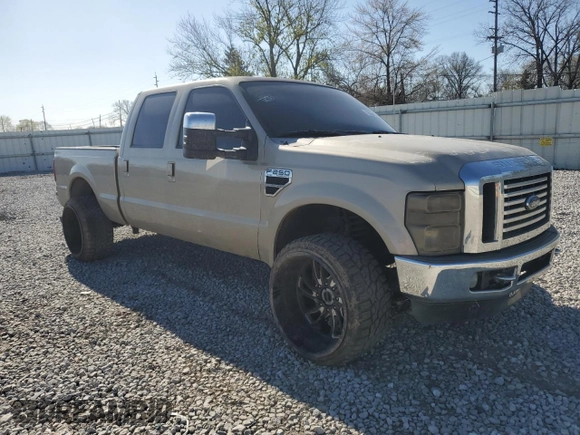 2010 Ford F-250 XL with VIN 1FTSW2BRXAEA35714, listed as a Copart auction lot 52206405 with Not provided miles and Salvage title. Bid and sale history available at DreamBid. Image 4.