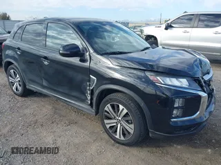2021 Mitsubishi Outlander Sport ES with VIN JA4ARUAU5MU029246, listed as a IAAI auction lot 41690922 with 93,845 mi miles. Bid and sale history available at carsss.com. Image 1.