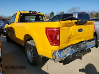 2021 Ford F-150 XL with VIN 1FTMF1C56MKD34668, listed as a Copart auction lot 46690585 with 18,955 mi miles and Clean title. Bid and sale history available at DreamBid. Image 2.