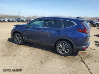 2020 Honda CR-V EX-L with VIN 5J6RW2H87LA011551, listed as a Copart auction lot 48829545 with 29,341 mi miles and Salvage Title. Bid and sale history available at carsss.com. Image 2.