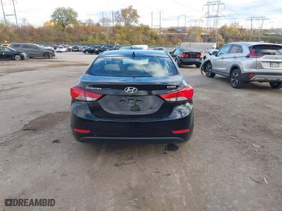 2016 Hyundai Elantra Value Edition with VIN KMHDH4AE1GU588520, listed as a IAAI auction lot 40841547 with 92,600 mi miles. Bid and sale history available at carsss.com. Image 16.