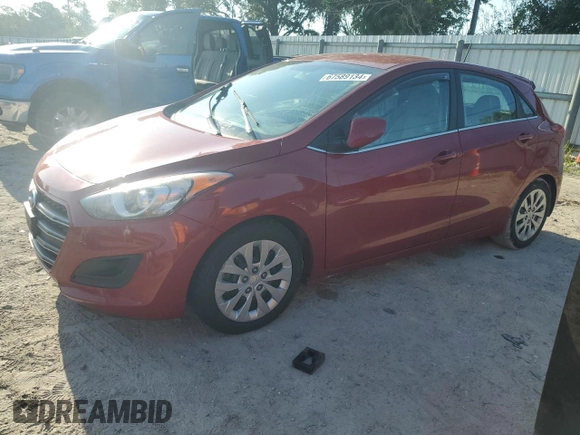 2016 Hyundai Elantra GT with VIN KMHD35LH9GU335747, listed as a Copart auction lot 67589134 with 116,599 mi miles and Salvage Title. Bid and sale history available at carsss.com. Image 1.