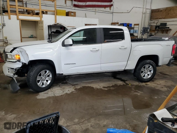 2015 GMC Canyon 4WD SLE with VIN 1GTG6BE32F1261399, listed as a Copart auction lot 43572805 with 145,113 mi miles and Salvage Title. Bid and sale history available at carsss.com. Image 1.