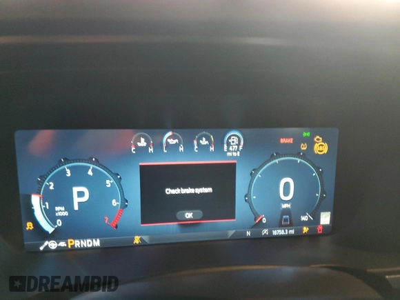 2024 Ford F-150 Raptor with VIN 1FTFW1RG2RFA80359, listed as a Copart auction lot 43185305 with 18,758 mi miles and Salvage Title. Bid and sale history available at DreamBid. Image 9.