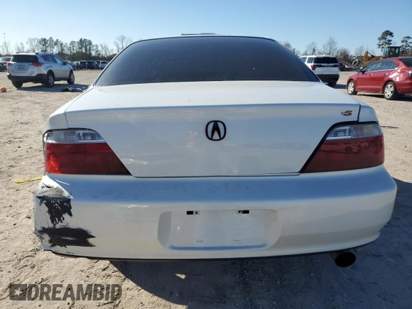 2003 Acura TL Type S with VIN 19UUA56803A050969, listed as a Copart auction lot 42134015 with 167,322 mi miles and Salvage Title. Bid and sale history available at carsss.com. Image 6.