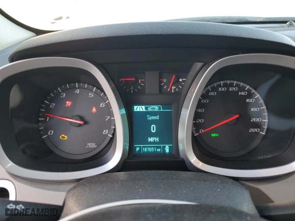 2013 Chevrolet Equinox LT with VIN 2GNFLDE31D6284092, listed as a Copart auction lot 81498104 with 187,651 mi miles and Salvage Title. Bid and sale history available at carsss.com. Image 9.