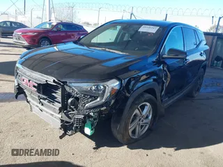 2020 GMC Terrain SLE z VIN 3GKALMEV4LL123089, wystawiony jako IAAI lot #41226447 z przebiegiem 38 415 mil mil oraz . Historia ofert i sprzedaży dostępna na DreamBid. Obrazek 2.