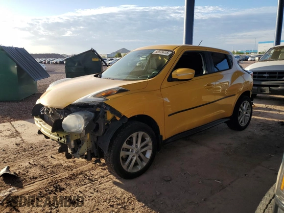 2016 Nissan Juke S z VIN JN8AF5MR1GT601892, wystawiony jako Copart lot #56599415 z przebiegiem 164 097 mil mil oraz Szkoda całkowita • Salvage title. Historia ofert i sprzedaży dostępna na DreamBid. Obrazek 1.