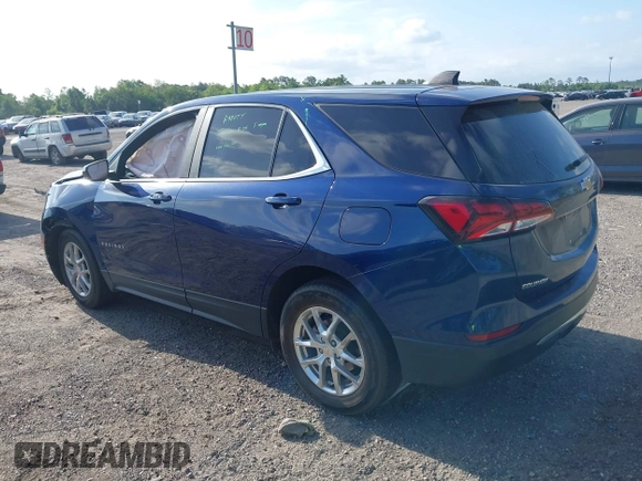 2022 Chevrolet Equinox LT z VIN 3GNAXKEV2NL193429, wystawiony jako IAAI lot #42134153 z przebiegiem 62 934 mil mil oraz . Historia ofert i sprzedaży dostępna na DreamBid. Obrazek 3.