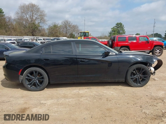 2017 Dodge Charger SXT with VIN 2C3CDXHG4HH643233, listed as a IAAI auction lot 41806195 with 92,318 mi miles and . Bid and sale history available at DreamBid. Image 14.