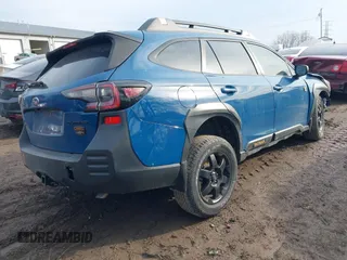 2022 Subaru Outback Wilderness with VIN 4S4BTGSD0N3269111, listed as a IAAI auction lot 41675756 with 17,046 mi miles and . Bid and sale history available at DreamBid. Image 4.