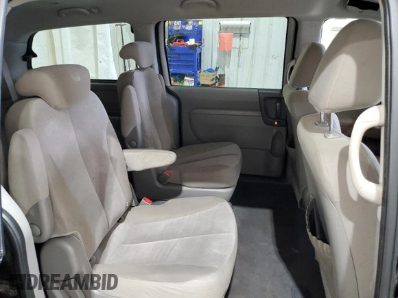 2010 Kia Sedona LX with VIN KNDMG4C3XA6355279, listed as a Copart auction lot 74080134 with 157,006 mi miles and Salvage Title. Bid and sale history available at carsss.com. Image 11.