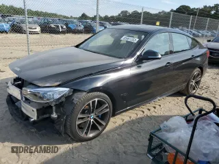 2015 BMW 3 Series GT 335i xDrive with VIN WBA3X9C56FD868233, listed as a Copart auction lot 65961353 with 55,252 mi miles. Bid and sale history available at carsss.com. Image 1.
