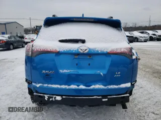 2016 Toyota RAV4 LE with VIN JTMBFREV7GJ100326, listed as a Copart auction lot 85501164 with 29,550 mi miles and Salvage Title. Bid and sale history available at DreamBid. Image 6.