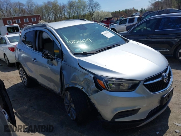 2019 Buick Encore Preferred with VIN KL4CJESB1KB945840, listed as a IAAI auction lot 42066049 with 17,375 mi miles. Bid and sale history available at carsss.com. Image 1.