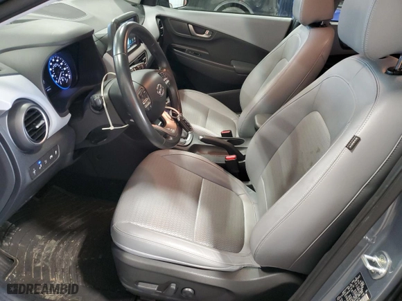 2018 Hyundai Kona Ultimate with VIN KM8K53A51JU134074, listed as a Copart auction lot 82484844 with 48,962 mi miles and Salvage Title. Bid and sale history available at carsss.com. Image 7.