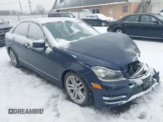 2013 Mercedes-Benz C 300 Sport with VIN WDDGF8AB3DR262761, listed as a IAAI auction lot 41310928 with 104,396 mi miles and . Bid and sale history available at DreamBid. Image 1.