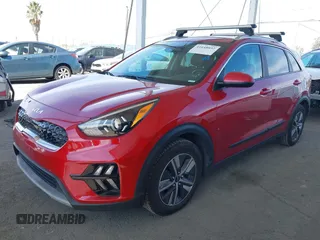 2022 Kia Niro LX with VIN KNDCB3LCXN5540593, listed as a IAAI auction lot 41648032 with 65,747 mi miles. Bid and sale history available at carsss.com. Image 2.
