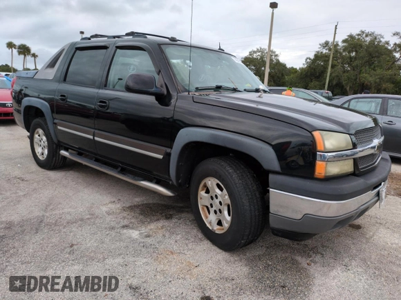 2005 Chevrolet Avalanche Z66 with VIN 3GNEC12Z35G258098, listed as a Copart auction lot 74543374 with Not Provided miles and Salvage Title. Bid and sale history available at carsss.com. Image 4.