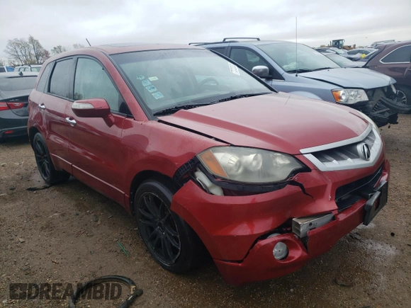 2007 Acura RDX Technology with VIN 5J8TB18527A013366, listed as a Copart auction lot 73726363 with 167,334 mi miles and Salvage Title. Bid and sale history available at DreamBid. Image 4.