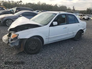 2002 Mazda Protege DX with VIN JM1BJ225420525091, listed as a Copart auction lot 42945345 with Not Provided miles and Salvage Title. Bid and sale history available at DreamBid. Image 1.