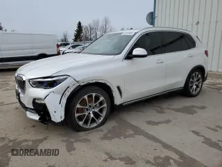 2019 BMW X5 xDrive40i with VIN 5UXCR6C55KLL40886, listed as a Copart auction lot 52337955 with 48,961 mi miles and Clean Title. Bid and sale history available at carsss.com. Image 1.