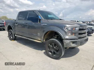 2015 Ford F-150 XLT with VIN 1FTEW1EG5FKE59408, listed as a Copart auction lot 51052595 with 178,674 mi miles and Salvage Title. Bid and sale history available at carsss.com. Image 4.