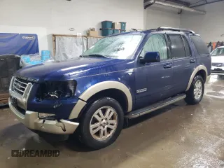 2008 Ford Explorer Eddie Bauer with VIN 1FMEU74888UB05291, listed as a Copart auction lot 44892365 with 237,442 mi miles and Salvage Title. Bid and sale history available at carsss.com. Image 1.