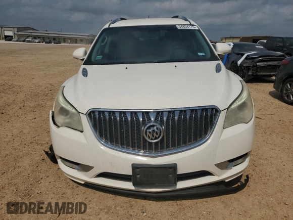 2014 Buick Enclave Leather with VIN 5GAKRBKD5EJ296646, listed as a Copart auction lot 54854175 with 154,345 mi miles and Salvage Title. Bid and sale history available at DreamBid. Image 5.