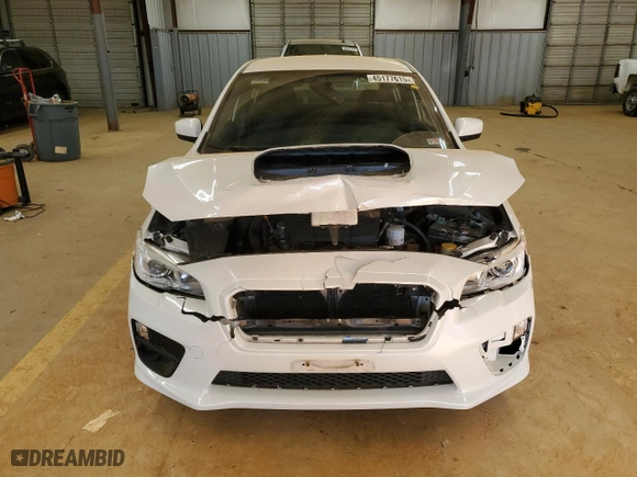 2016 Subaru WRX with VIN JF1VA1B65G9822007, listed as a Copart auction lot 45177615 with 76,642 mi miles and Salvage Title. Bid and sale history available at carsss.com. Image 5.