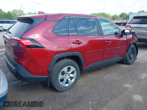2023 Toyota RAV4 LE z VIN 2T3F1RFVXPW343189, wystawiony jako IAAI lot #42253204 z przebiegiem 23 632 mil mil oraz . Historia ofert i sprzedaży dostępna na DreamBid. Obrazek 4.