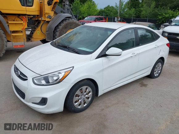 2016 Hyundai Accent SE with VIN KMHCT4AE0GU941453, listed as a IAAI auction lot 42533753 with 153,345 mi miles and . Bid and sale history available at DreamBid. Image 2.