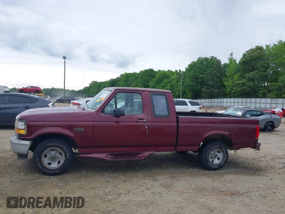 1996 Ford F-150 with VIN 1FTEX15N6TKA44959, listed as a IAAI auction lot 42096799 with 147,882 mi miles and . Bid and sale history available at DreamBid. Image 14.