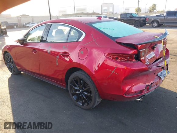 2023 Mazda 3 Premium Plus with VIN 3MZBPBEYXPM365725, listed as a IAAI auction lot 41581246 with 12,881 mi miles and . Bid and sale history available at carsss.com. Image 3.