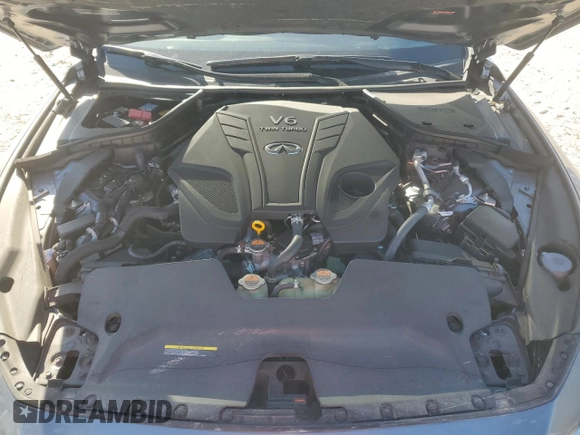 2021 Infiniti Q50 Luxe with VIN JN1EV7BP9MM702524, listed as a Copart auction lot 48579785 with 28,627 mi miles and Salvage title. Bid and sale history available at DreamBid. Image 11.