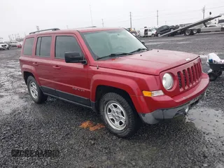 2014 Jeep Patriot Sport with VIN 1C4NJPBB6ED870541, listed as a IAAI auction lot 41846703 with 114,355 mi miles and . Bid and sale history available at DreamBid. Image 1.