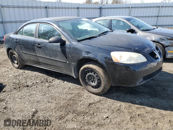 2007 Pontiac G6 1SV Value Leader with VIN 1G2ZF58BX74273138, listed as a Copart auction lot 46343345 with Not Provided miles and Salvage Title. Bid and sale history available at carsss.com. Image 4.