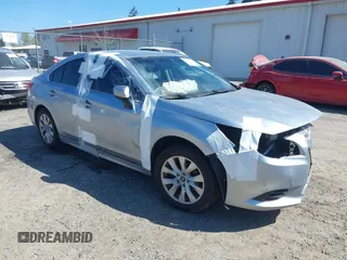 2015 Subaru Legacy 2.5i Premium with VIN 4S3BNAC62F3063446, listed as a IAAI auction lot 41946307 with 60,318 mi miles. Bid and sale history available at carsss.com. Image 1.