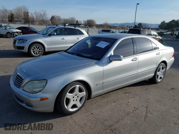 2004 Mercedes-Benz S 430 with VIN WDBNG70J24A409926, listed as a IAAI auction lot 41761719 with Not provided miles and . Bid and sale history available at DreamBid. Image 2.