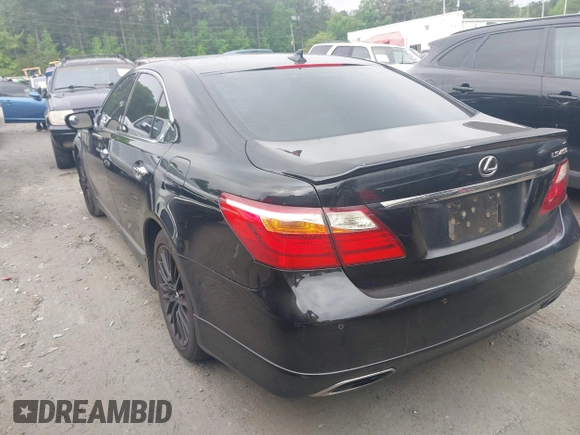 2011 Lexus LS 460 with VIN JTHBL5EF0B5107595, listed as a IAAI auction lot 42113339 with 194,768 mi miles and . Bid and sale history available at DreamBid. Image 3.